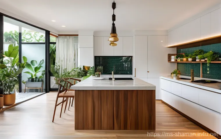 무속에서 재물운을 올리는 법 - **Prompt Title: The Abundance of Everyday Blessings**
    **Description:** A vibrant and warm illust...