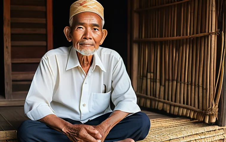 부적의 사용법 - Image Prompt 1: The Traditional Azimat Keeper**