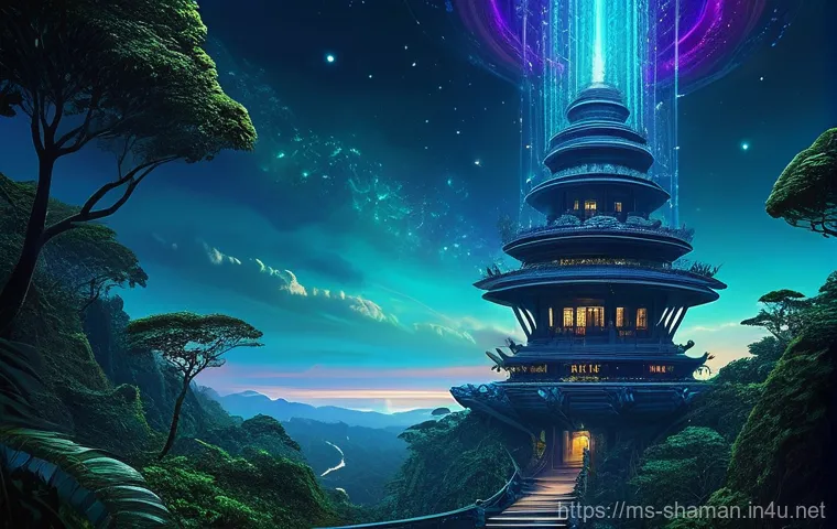 무속 신앙과 디자인 - **Prompt:** An interior shot of a serene and sophisticated modern living space, showcasing innovativ...